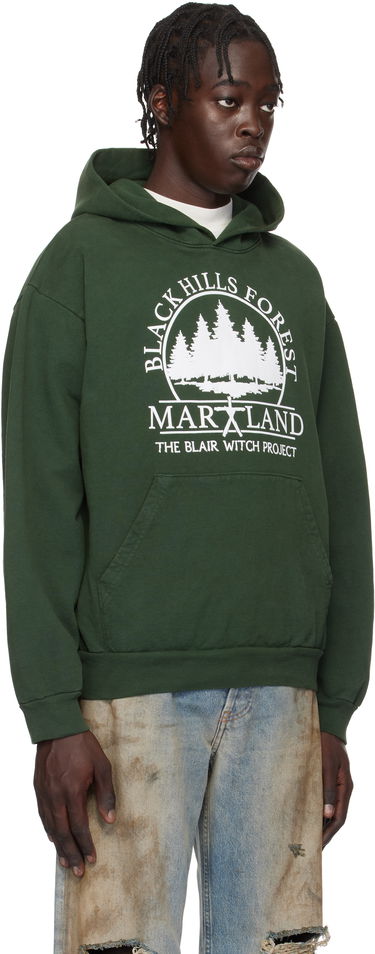 Mikina Online Ceramics Online Ceramics Blair Witch Project 'Black Hills Forest Map' Hoodie Zelené | Black Hills Forest Hoodie, 1