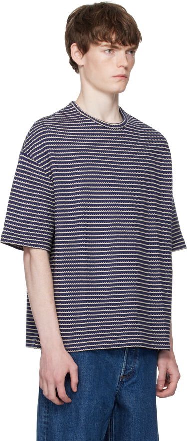 Tričko A.P.C. A.P.C. Bahia Striped T-Shirt Zelené | COHJD-H26231, 4