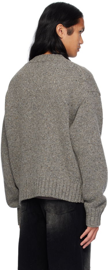 Sveter We11done Chunky Knit Sweater Šedá | WD-KT2-24-626-U-DG, 2