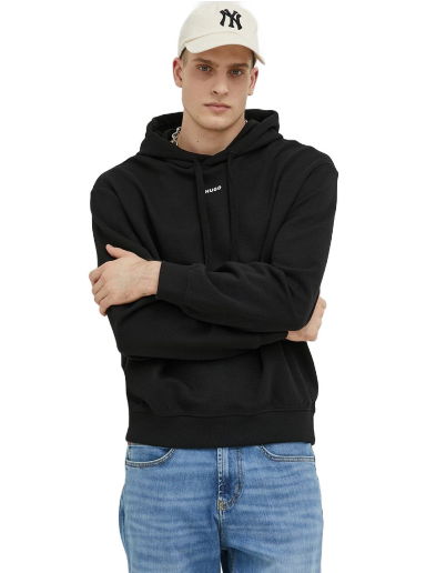 Contrast Logo Hoodie