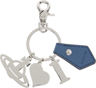 Kľúčenka Vivienne Westwood Vivienne Westwood I Love Orb Keychain Modrá | 8203011EU-S0021-, 3