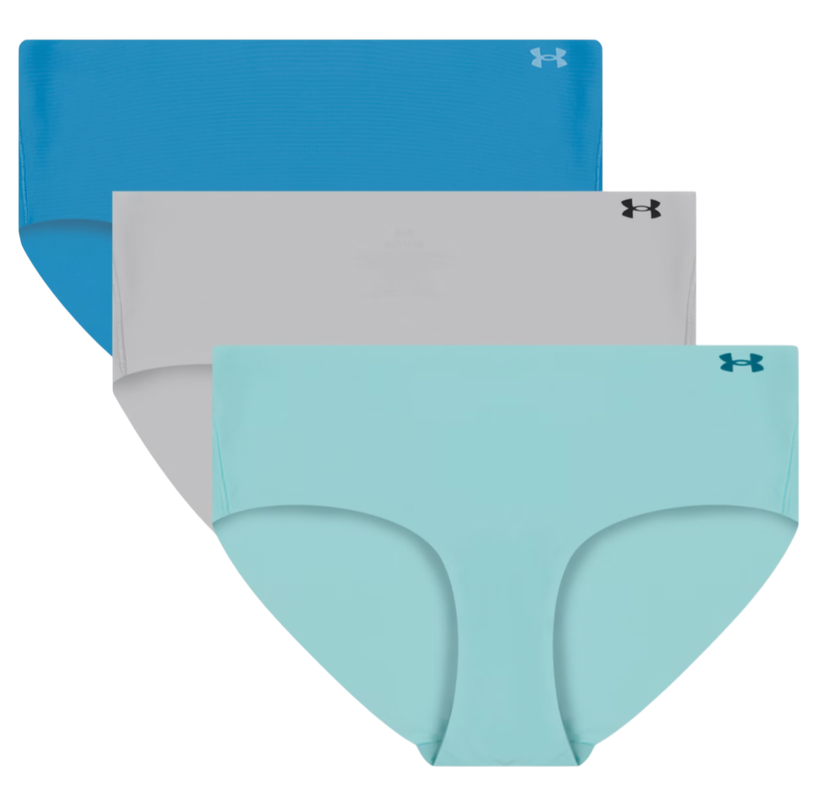 Nohavičky Under Armour Under Armour Pure Stretch No Show Hipster Underwear - 3 Pack Rôznofarebný | 1383895-293