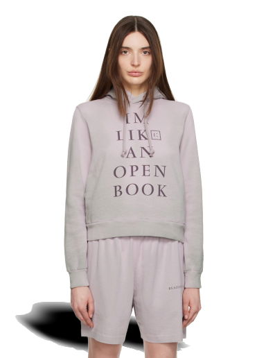 Mikina Acne Studios I'm Like An Open Book Hoodie Šedá | CI0121-