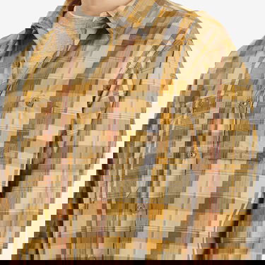 Košeľa Engineered Garments Engineered Garments Work Shirt Madras Plaid, Large Žltá | QT027-ES066, 5