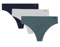 Under Armour Print 3-Pack Thong Underwear