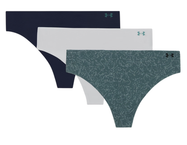 Nohavičky Under Armour Under Armour Print 3-Pack Thong Underwear Rôznofarebný | 1383894-587, 0