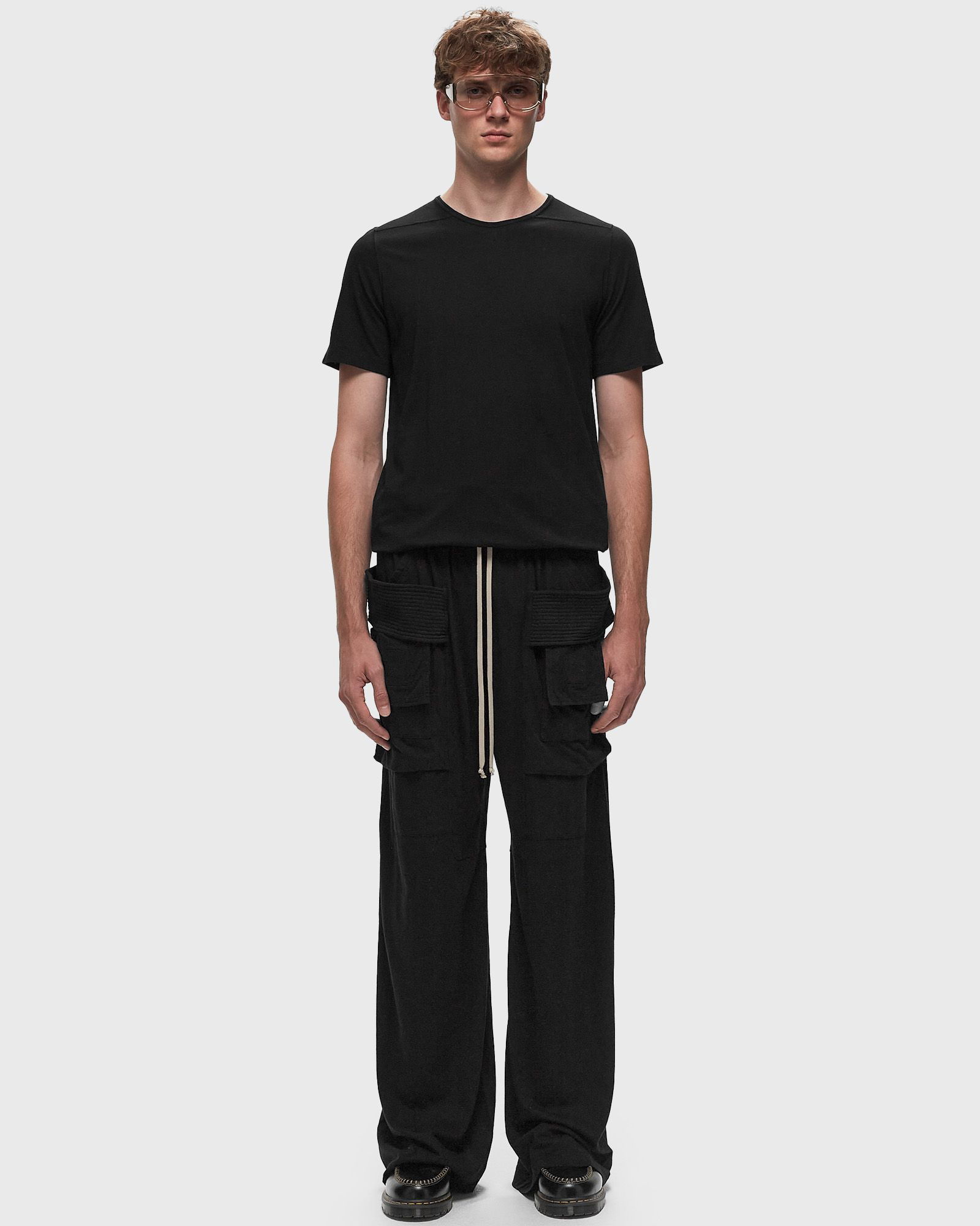 DRKSHDW KNIT PANTS-CREATCH WIDE CARGO DRAWSTRING