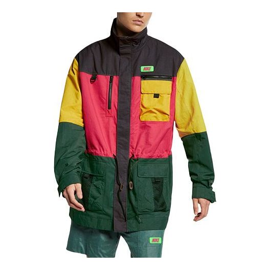 Parka Nike Colorblock Loose Fit Jacket Rôznofarebný | CJ1459-082