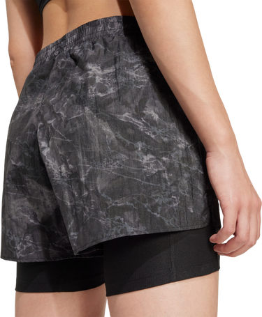 Šortky adidas Originals Own the Run Spray Dye 2-in-1 Shorts Čierna | jl8718, 2