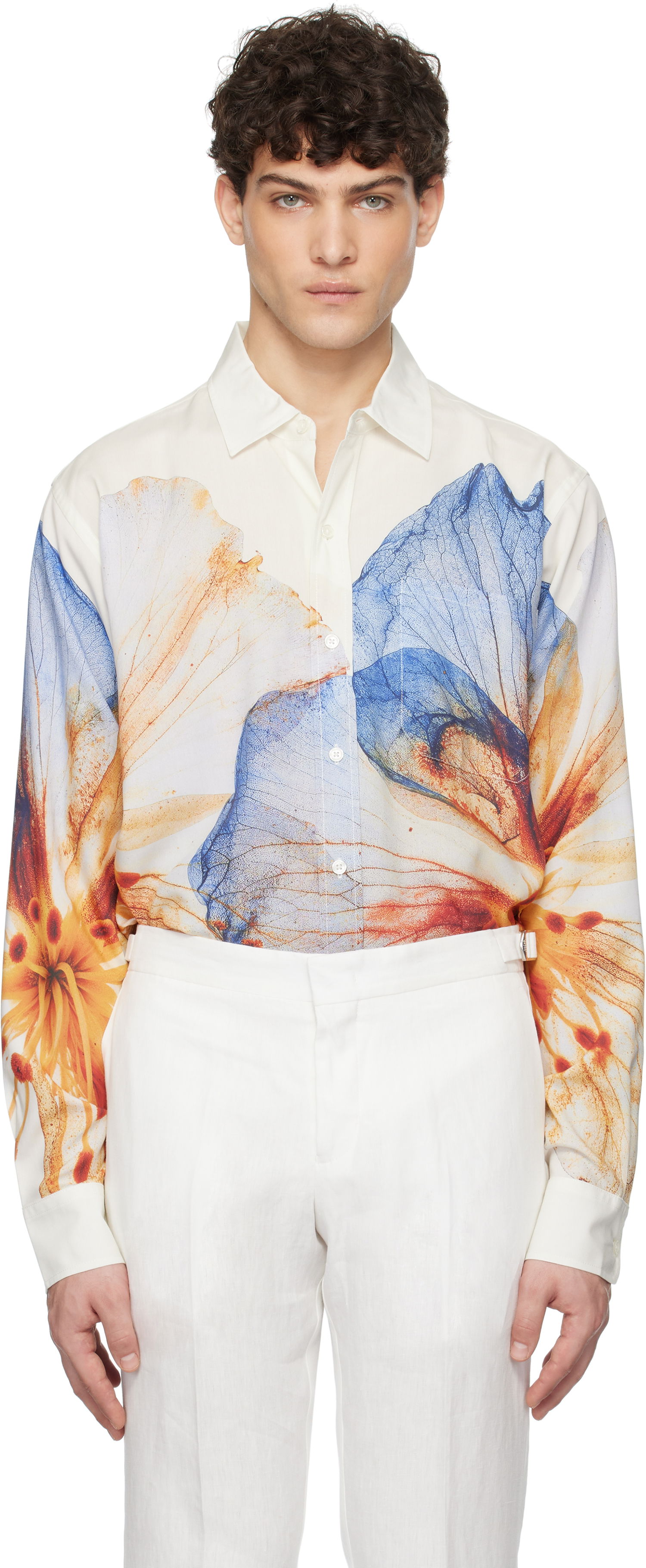 Košeľa Orlebar Brown Floral Print Shirt Rôznofarebný | 280053, 0