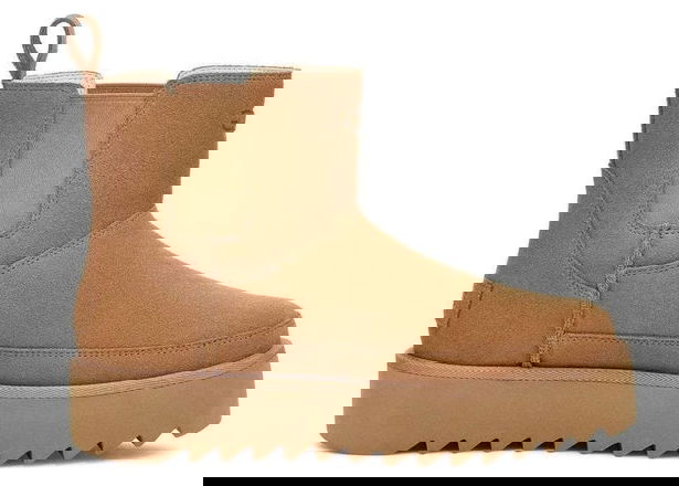 Tenisky a topánky UGG Classic Chelsea Platform Mini Boot Chestnut W Hnedá | 1158051-CHE, 0