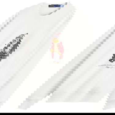 Mikina Polo by Ralph Lauren Sweatshirt Crew Biela | 710953718002, 0