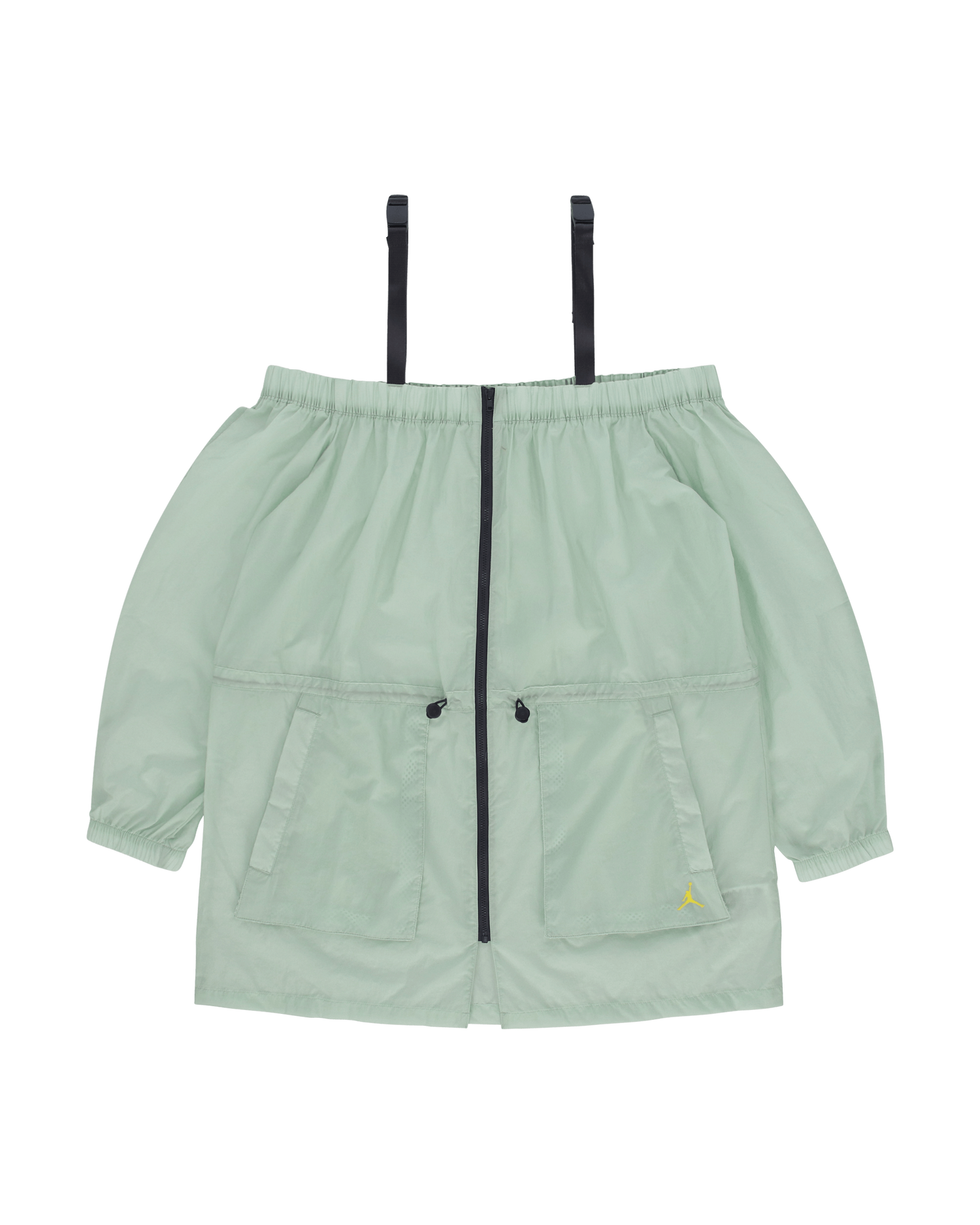 Bunda Jordan Utility Off Shoulder Jacket Zelené | CU4065-321, 0