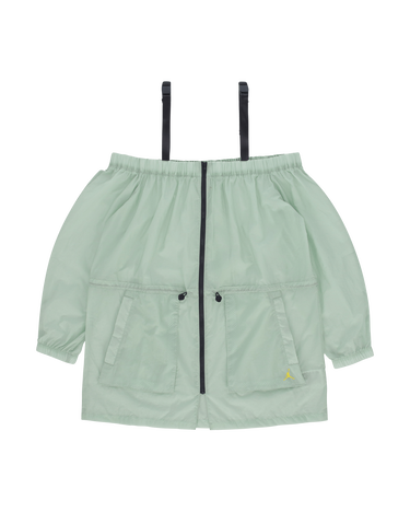 Bunda Jordan Utility Off Shoulder Jacket Zelené | CU4065-321, 0