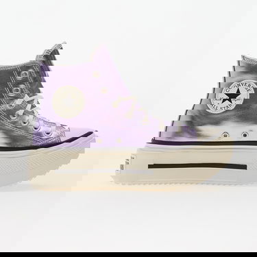 Tenisky a topánky Converse Chuck Taylor All Star Lift Double Stack Fialová | A15163C, 2