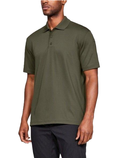 Polo tričko Under Armour Tactical Performance Zelené | 1279759-390
