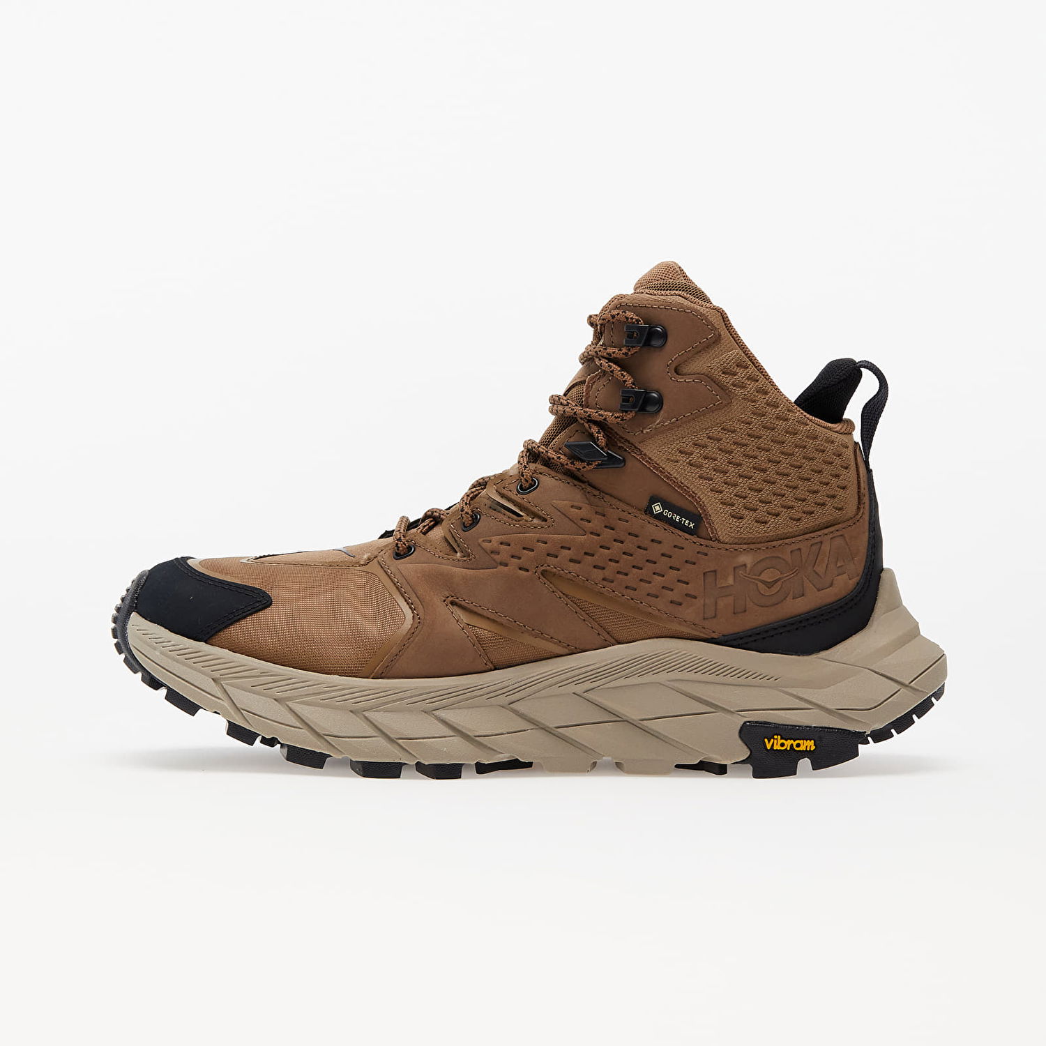 Tenisky a topánky Hoka One One Anacapa Mid Gtx "Otter/Black" W Hnedá | 1119372-ORBC, 0