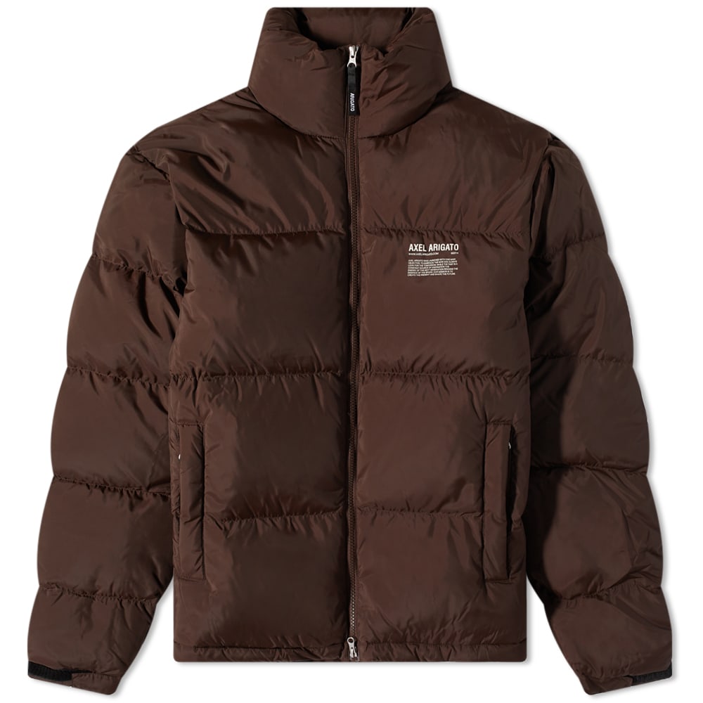 Prešívaná bunda AXEL ARIGATO Observer Puffer Jacket Hnedá | A0192013, 0