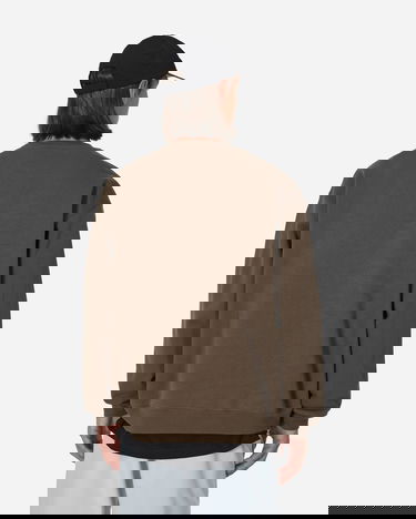 Sveter Dime Classic Small Logo Crewneck Hnedá | DIMESU2315DRI, 3