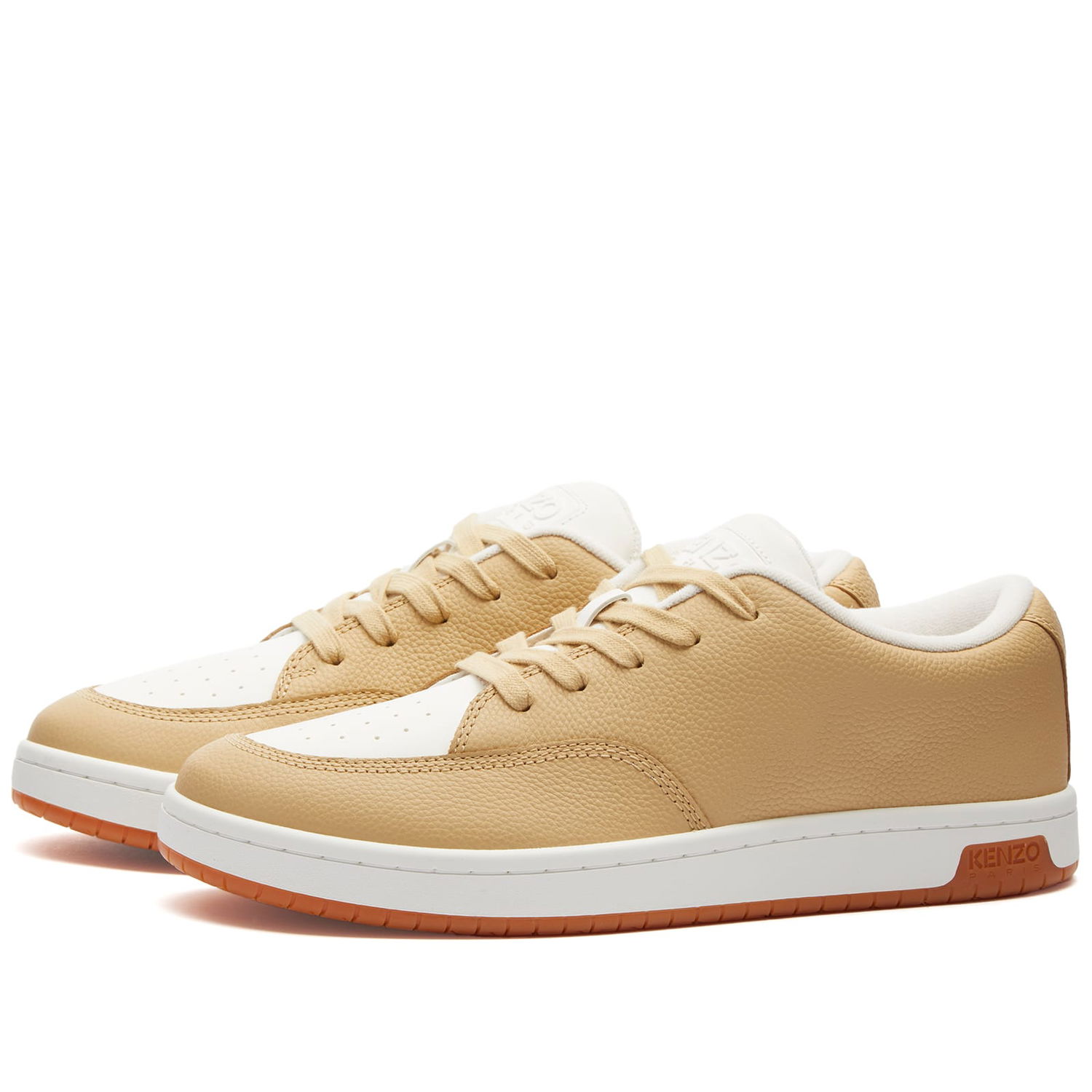 Tenisky a topánky KENZO Men's Dome Sneakers in Dark Camel, Size EU 40 | END. Clothing Béžová | FE55SN061L89-14, 0
