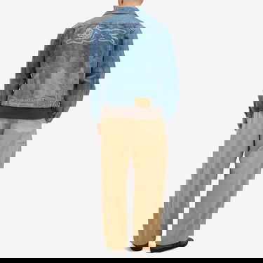 Bunda BBC IceCream Drip Denim Trucker Jacket Modrá | IC24369-BL, 4