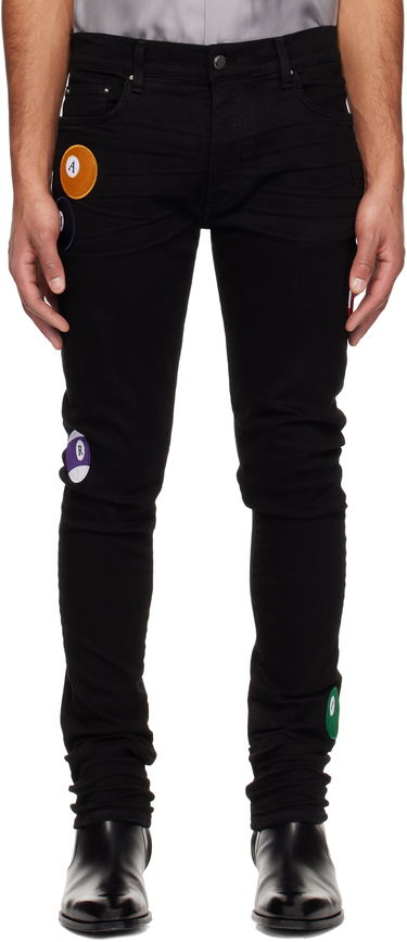 Džínsy AMIRI AMIRI Pool Ball Skinny Jeans Čierna | AMDNSY1129, 0