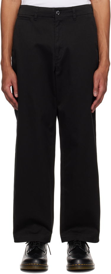 Nohavice Neighborhood Neighborhood Classic Trousers Čierna | 242AQNH-PTM04, 0