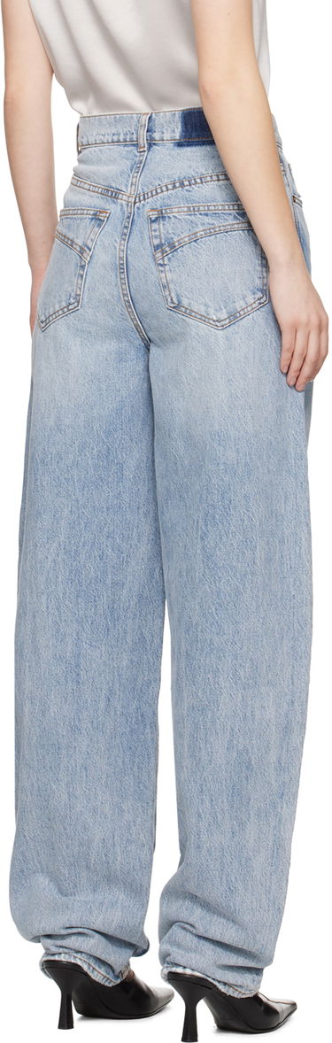 Džínsy ZIMMERMANN Zimmermann Natura Oversize Barrel Jeans Modrá | 9212PS241, 2