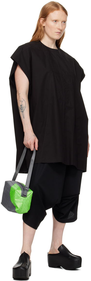 Cestovná taška BAO BAO ISSEY MIYAKE Geometric Pattern Saddle Bag Zelené | BB47AG133, 3