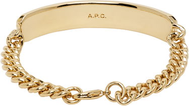 Doplnky A.P.C. Silver Darwin Bracelet Metalická | MEACC-M70606, 2