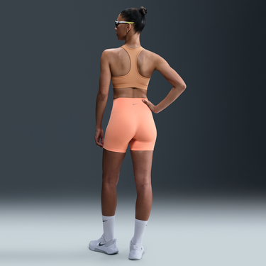 Šortky Nike Nike One High-Waisted 5" Bike Shorts Oranžová | FN3211-844, 2
