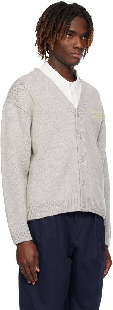 Sveter KENZO Kenzo Paris 'KENZO Dragonfly' Embroidered Cardigan Šedá | FF55CA7163CA, 1