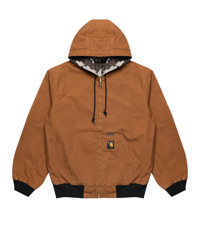 Bunda Carhartt WIP OG Active Hooded Canvas Jacket Camo Lined 50 Years Anniversary Hnedá | I036412.3GK02
