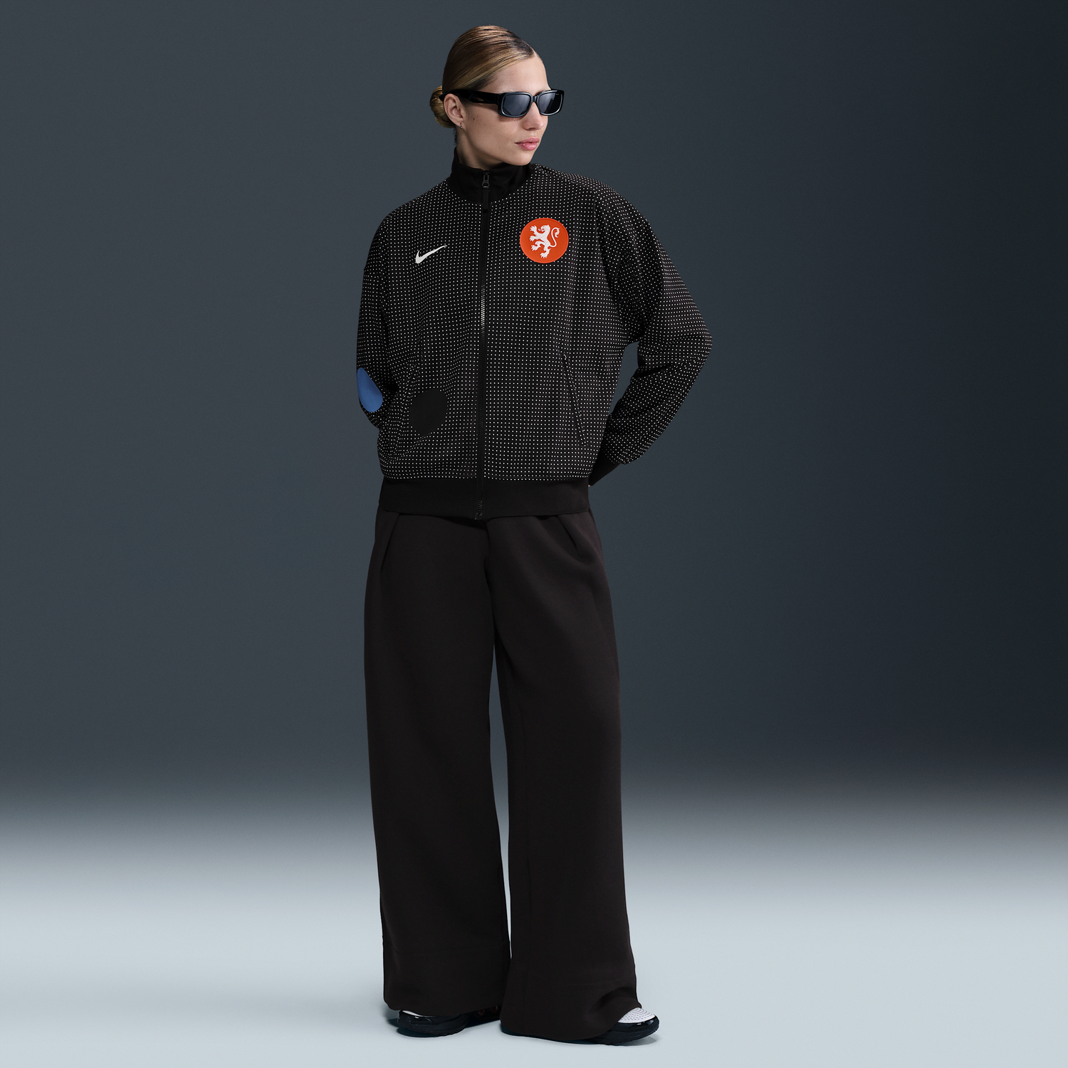 Bunda Nike Netherlands National Team Dri-FIT Academy Pro Track Jacket Čierna | FZ9399-010, 1