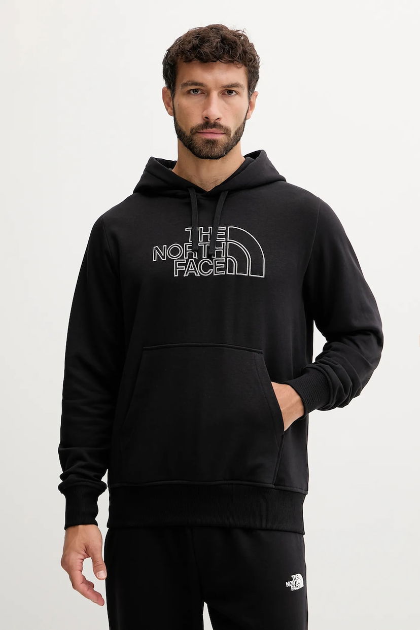 Mikina The North Face Drew Peak Light Hoodie with Logo Čierna | NF0A8C1BWOO1