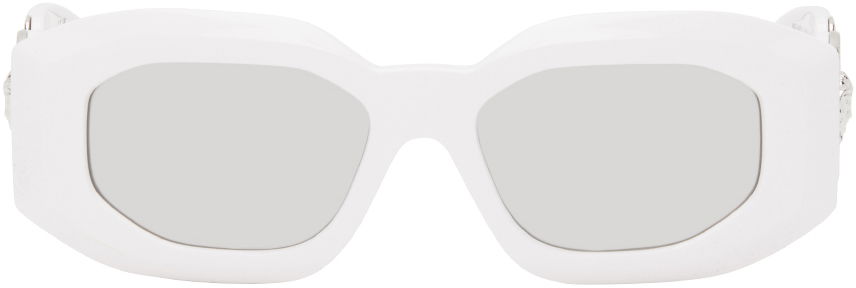 White Maxi Medusa Biggie Sunglasses