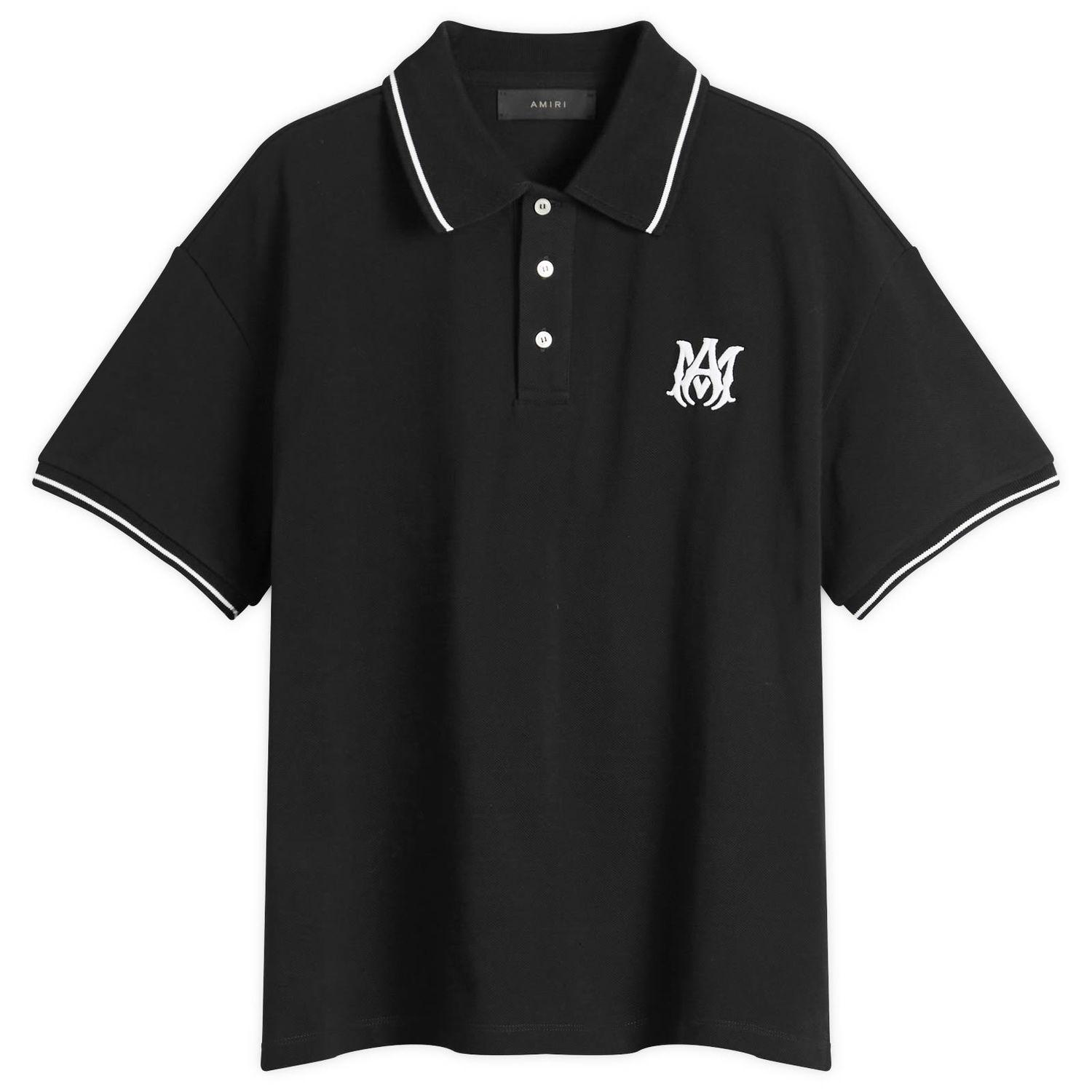 Polo tričko AMIRI Amiri MA Core Logo Polo, Size Large Čierna | AMJYPO1009-Black, 1