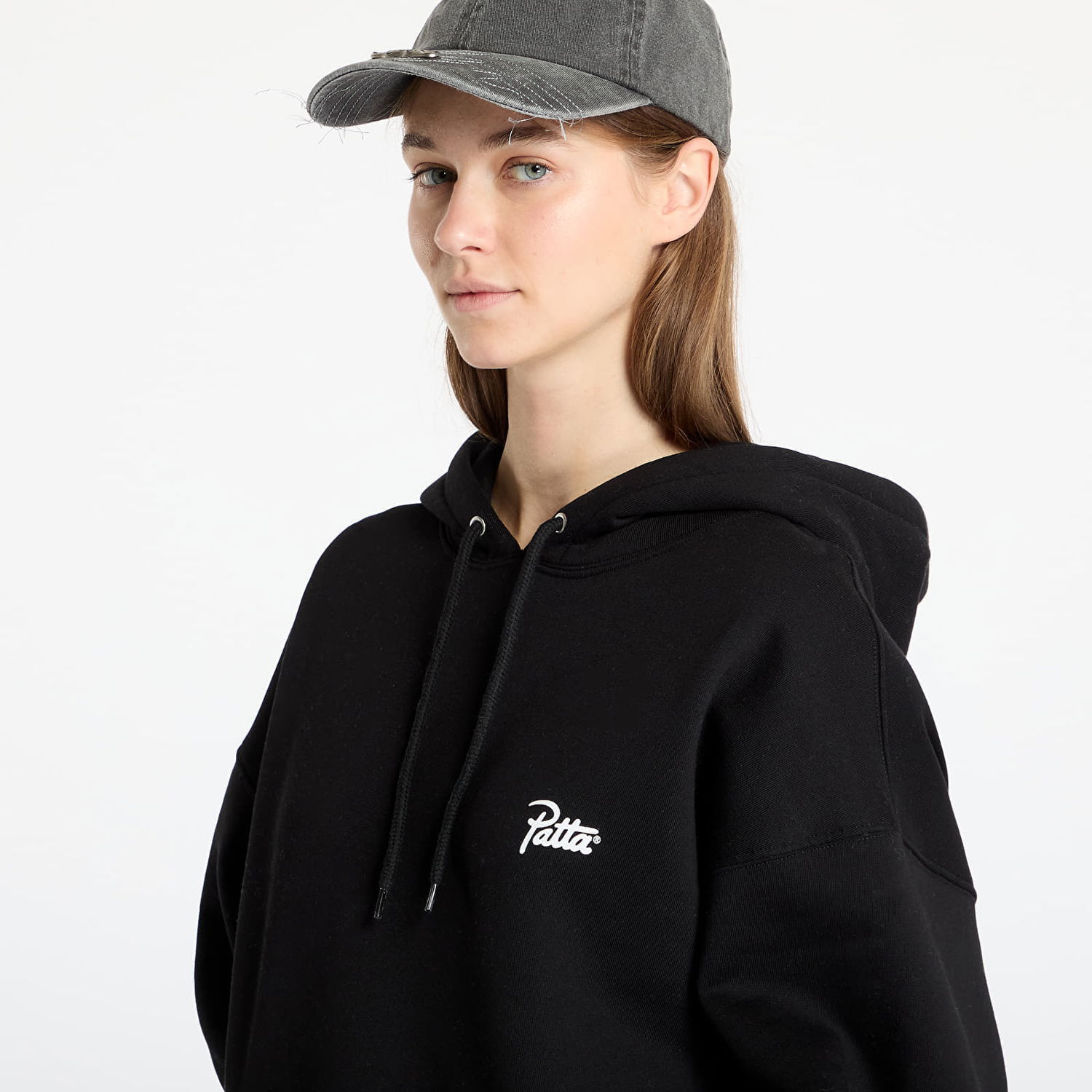 Mikina Patta Patta Bark Boxy Hoodie Čierna | POC-SS25-2050-325-0009-001, 1