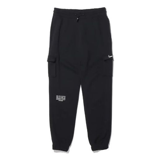 Cargo nohavice Nike Sportswear Swoosh Slim Fit Cargo Joggers Čierna | CZ8906-010, 0