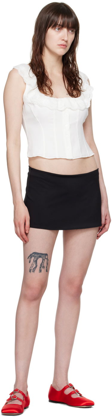 Sukňa GUIZIO Guizio Micro Miniskirt Čierna | C00301K021, 3