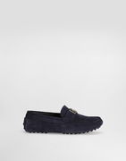 Dolce & Gabbana Suede Loafers With Logo