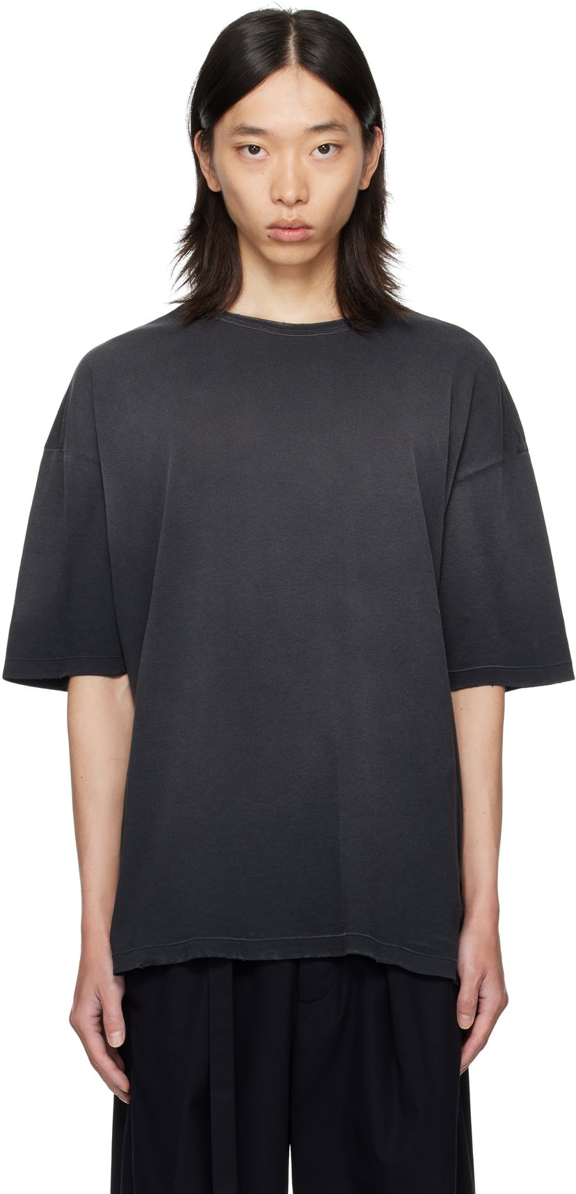 Tričko Ann Demeulemeester Ann Demeulemeester Dieter T-Shirt Čierna | B0013630-FA637-098