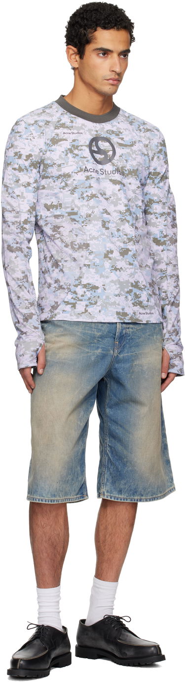 Tričko Acne Studios Digital Camouflage Long-Sleeve Top Rôznofarebný | CL0356-, 3