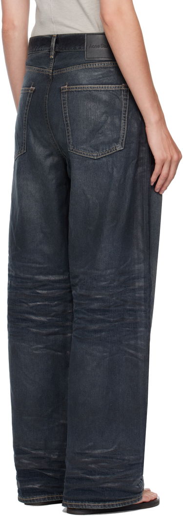 Džínsy Acne Studios Acne Studios Loose Fit 1981 Jeans Modrá | C00093-, 2