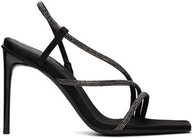 Tenisky a topánky Max Mara Rhinestone Slingback Heeled Sandals Čierna | 2345262133600 MM84104, 0
