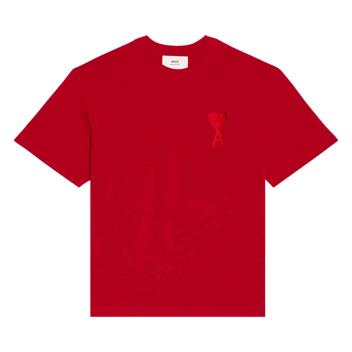 Tričko AMI Tonal Big ADC T-Shirt Červená | UTS002 726 600, 0