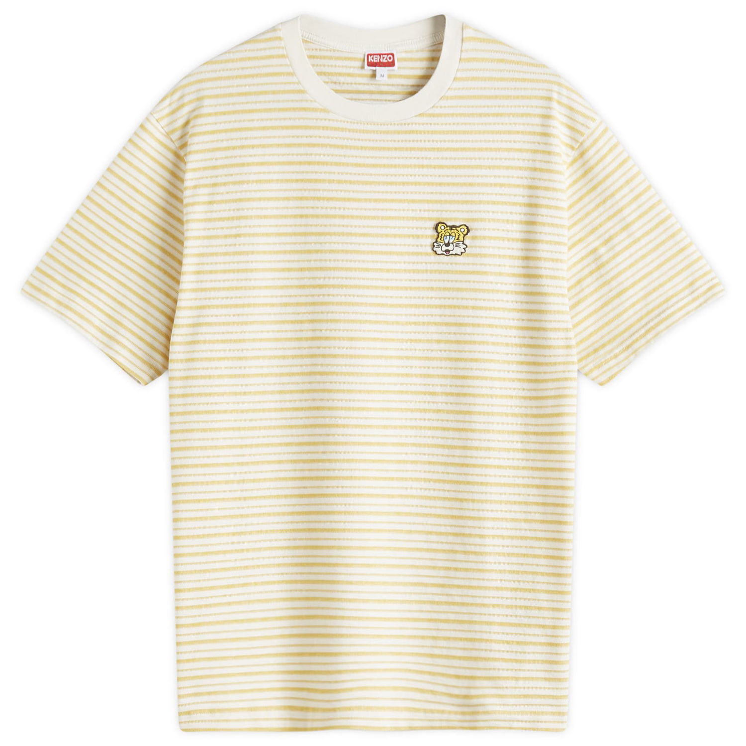 Tričko KENZO Verdy Collection Embroidered Classic T-Shirt, Size Large Béžová | FF55TS4974SD-40, 1