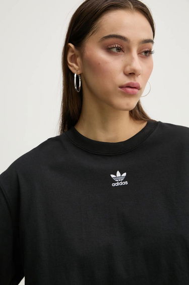 Crop Top adidas Originals Essentials Cropped T-Shirt Čierna | IW5706, 3