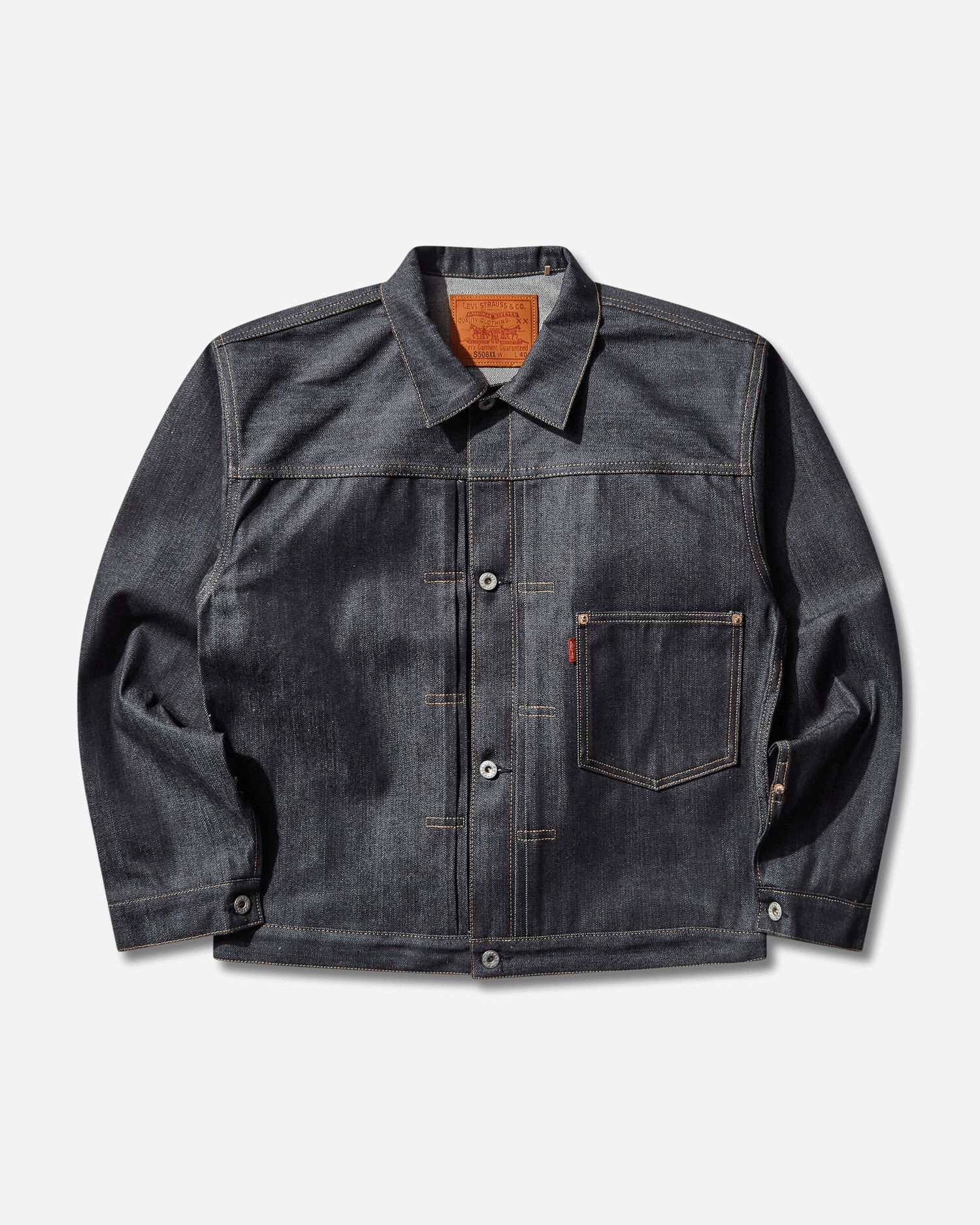 Bunda Levi's WWII Original Riveted Trucker Jacket Modrá | 0039S 0000, 1