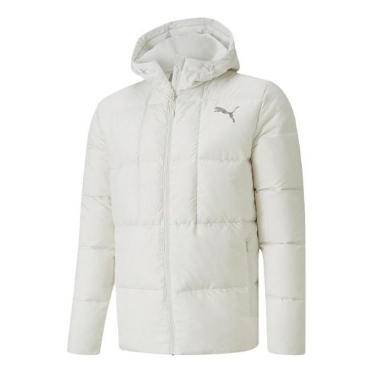 Prešívaná bunda Puma Essentials Down Jacket Biela | 585534-05